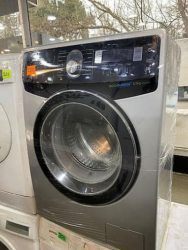 ayfon 11 2 ci el: Paltaryuyan maşın Samsung, 6 kq, Avtomat, Qurutmasız, Kredit yoxdur — 1