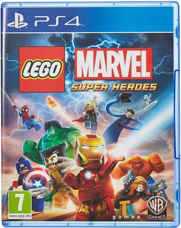 oyun rol seti: Ps4 üçün lego marvel super heroes oyun diski. Tam yeni, original — 1