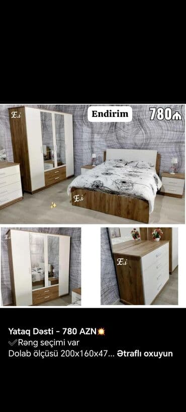 yataq dosekleri: 📌Taxt çarpayı 📏Olcu 2x160 💶Qiymet 259azn dən başlayan qiymətlər — 15