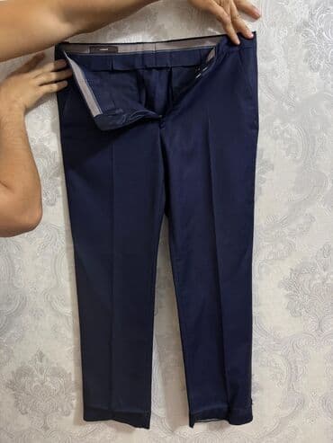 kisi pencekleri: Cacharel kişi kostyumu – tünd göy rəngdə, klassik dizayn. - Brend — 9