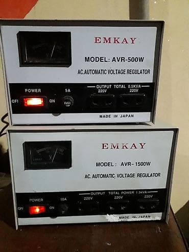 ev esyalari: İşlənmiş, Ev üçün, 1 faza, Gərginliy stabilizatoru, 220 V, Ünvandan götürmə, Kredit yoxdur — 5