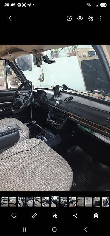 s class yan guzguleri: VAZ 2106 sedan - Rəng: bej - Kuzov: sedan, xrom bamperlər, orijinal — 8