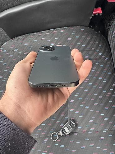 ayfon s: IPhone 15, 128 GB, Qara, Simsiz şarj — 4