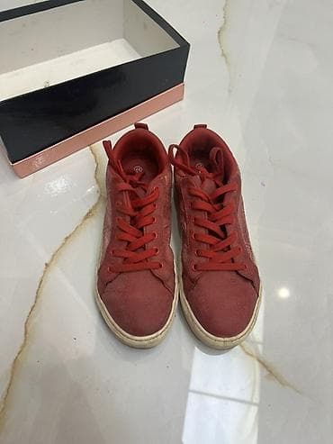 krasovkalar: Lc Waikiki, Ölçü: 37, rəng - Qırmızı, İşlənmiş — 3