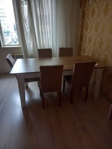 heyet evi ucun stol stul: İşlənmiş, Dolab, Komod, Masa və oturacaqlar, Kredit yoxdur, Türkiyə — 1