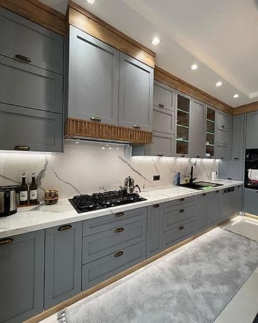 Sifarişlə ev mebeli: Metbexmebeli bu modeli sifaris edebilersiniz.20 gune tehvil — 7