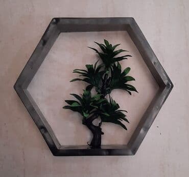 Süni güllər: Dekor
Divar üçün — 1