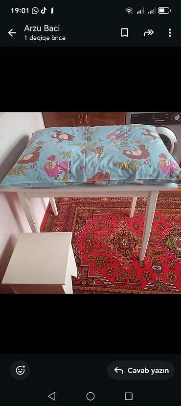 yastıq: Yuxu üçün Sadə Pambıq Yastıq — 2