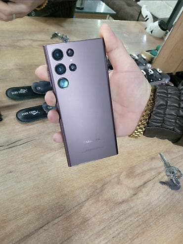 iphone 12 pro islenmis: Samsung Galaxy S22 Ultra, 256 GB, rəng - Bənövşəyi, Simsiz şarj — 2