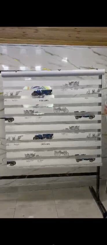 Pərdə və tüllər: Fərqli naxışlarda təqdim olunan zebra pərdələr evinizə və ya ofisinizə — 9