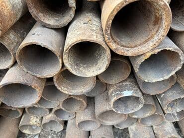 Metal borular –114 qalınlıgı 8 uzunlugu 3-3.5-4.5-qiyməti 1 metrəsi 17