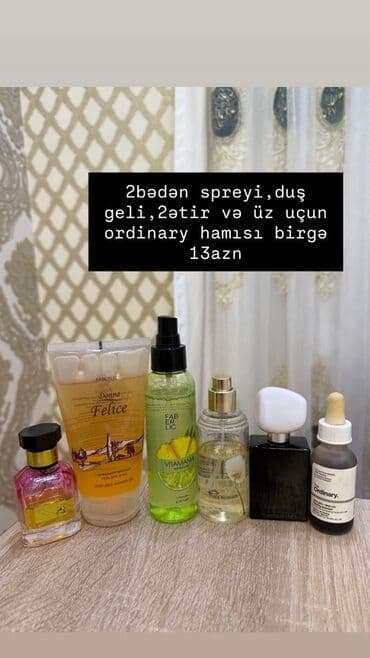 Kosmetik dəst, Faberlic, 6 məhsul