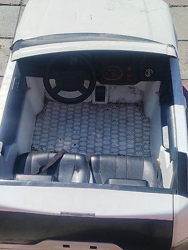 Uşaqlar üçün elektrikli miniatür SUV tipli maşın - Korpus: ağ rəngli — 5