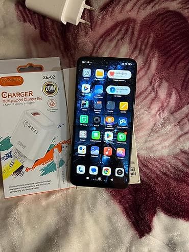 damasni telefon: Redmi Note 11S, 128 GB, rəng - Qara, Barmaq izi, Face ID — 3