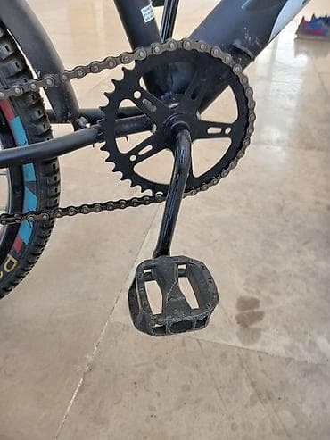 BMX tipli velosiped Məlumat: - Güclü polad çərçivə, qısa bazalı BMX — 4