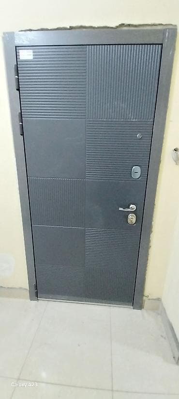 qapi bezekleri: Dəmir giriş qapıları – müxtəlif modellər - Material: qalın metal — 2