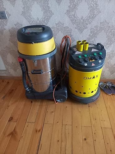 robot pilesos: OMAX buxarlı təmizləmə avadanlığı və sənaye tipli tozsoran dəsti - — 1