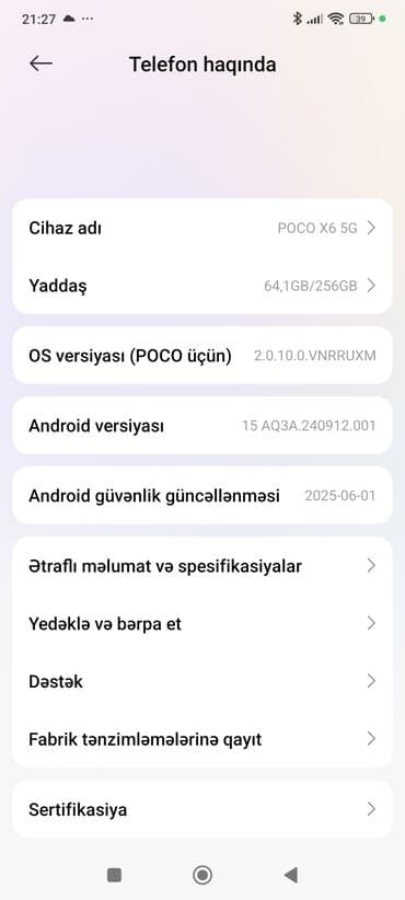 poko x5 pro: Poco X6, 256 ГБ, цвет - Белый, Отпечаток пальца — 2