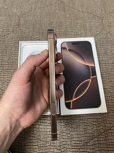 iphone 5d: IPhone 16 Pro Max, 256 GB, Desert Titanium, Face ID — 3
