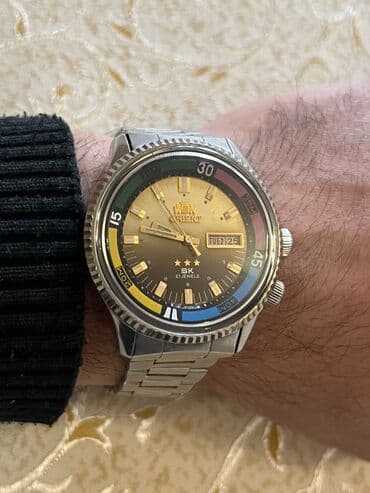 versace qızıl qolbaq: Qol saatı, Orient, rəng - Gümüşü — 7