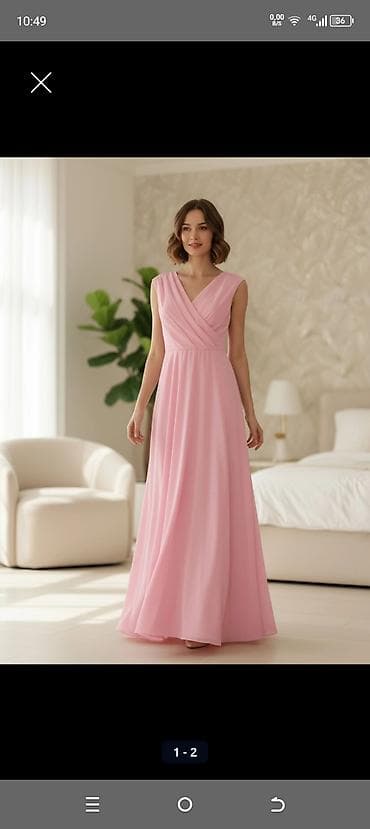 mini yubkalar: Uzun ziyafət geyimləri – zərif və qadınsı siluet Model 1: - Rəng — 2