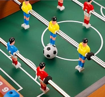 mini velo: Uşaq futbol stol oyunu – mini stolüstü foosball - Ölçülər: 70 x 36 x — 9