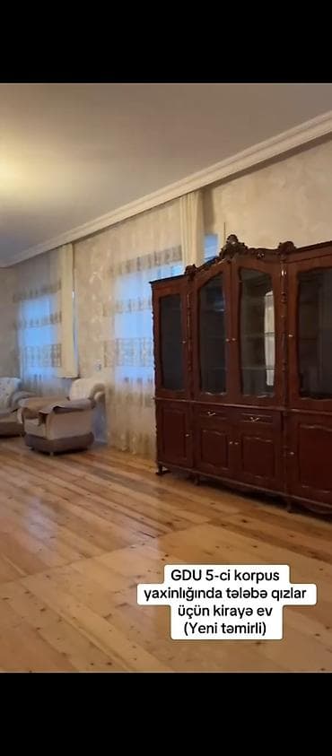 otag: Gəncə şəhəri GDU 5 çi korpus yaxın kirayə verilir tələbə qıza 1nəfər — 6