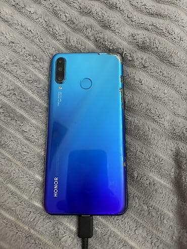 note 10 s: Honor rəng - Mavi, Barmaq izi — 2