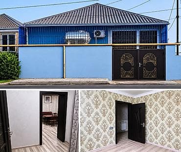 oz evimdir: Satılır: həyət evi - Tipləri: Bir mərtəbəli şəxsi həyət evi - — 4