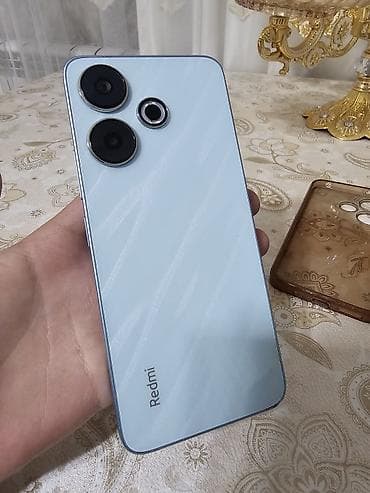 Redmi 13, 256 GB, rəng - Göy, Barmaq izi, Face ID