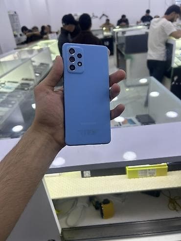 Samsung Galaxy A52, 128 GB, rəng - Göy, Barmaq izi