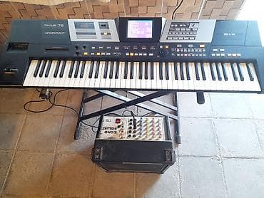 Roland va76 və üstündə 6 kanallı kalonka təcili satılır işləkdi hər