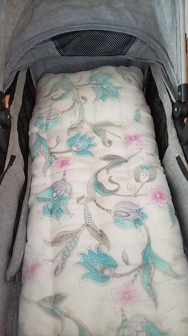Коляски: Uşaq arabası – BabyHome markası, boz rəng. Xüsusiyyətlər: - — 4
