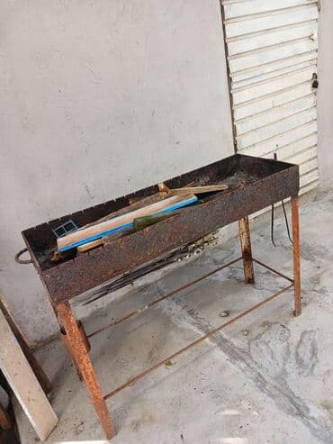 купить пластиковый бак для воды: Барбекю, Угольный, С шампурами — 2