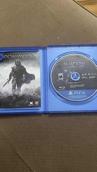 sony 2500: PS4 oyunu: Middle-earth: Shadow of Mordor (Blu-ray disk, rəsmi qutu — 2