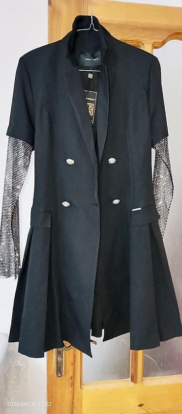 Личные вещи: Qadın geyimi – GREEN WORLD brendli şıq blazer don - Rəng: qara - — 1