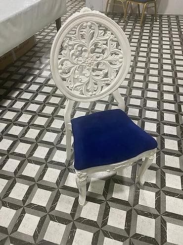 stol restoran: Qonaq otağı üçün, Yeni, rəng - Ağ Stul — 2