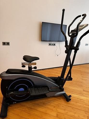 Trenajorlar: VolksGym ET-70S elliptik velosiped-trenajor - 2-si 1-də dizayn — 3