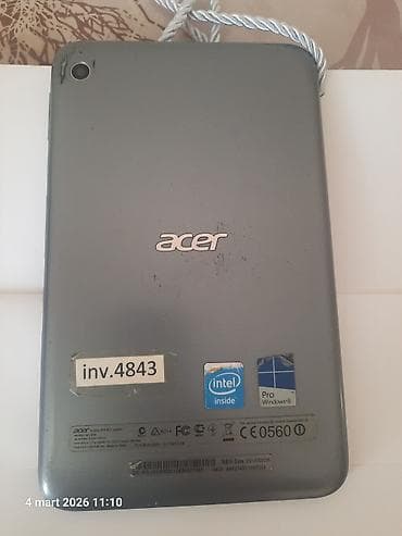 nar gizlin nomre: Acer Iconia W4 planşet - Model: Acer Iconia W4-821 - Ekran: 8 düym — 2