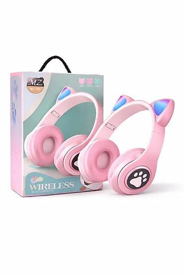 usaq qulaqciqlar: Yeni Simsiz (Bluetooth) Qulaqcıqlar, rəng - Çəhrayı — 1