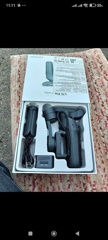 telefon stablizator: Comitok L7C Pro – Smartfonlar üçün 3-oxlu stabilizator gimbol — 3