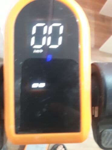 uşaq üçün cırıq cinslər: Uşaq skuterı - Rəng: narıncı-qara, boz rezin sükan tutacaqları - — 7