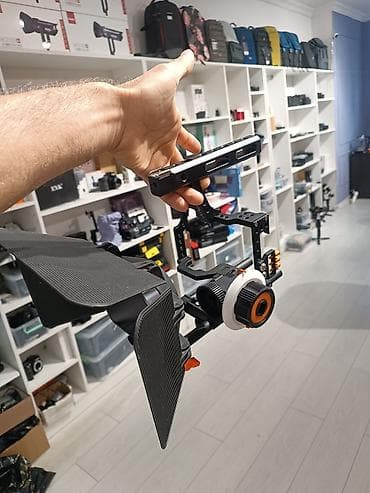 video reqstrator: Filming Rig set — 2