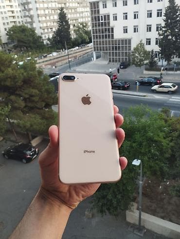 IPhone 8 Plus, 64 GB, Qızılı, Simsiz şarj — 1