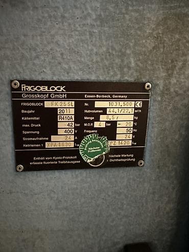 servis avadanliqlari: Frigoblock FK 25 SL soyuducu aqreqat tam islek vezyetde real aliciya — 4