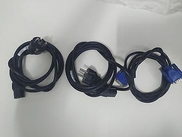 elektrikli samovar: Komputer aksesuarları dəsti – elektrik kabelləri və VGA kabelləri — 1