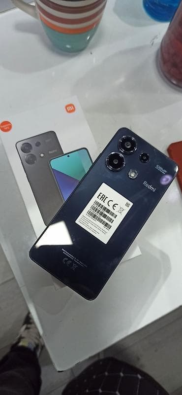 telefon mini: Redmi Note 13, 256 GB, rəng - Qara, İki sim kartlı — 2