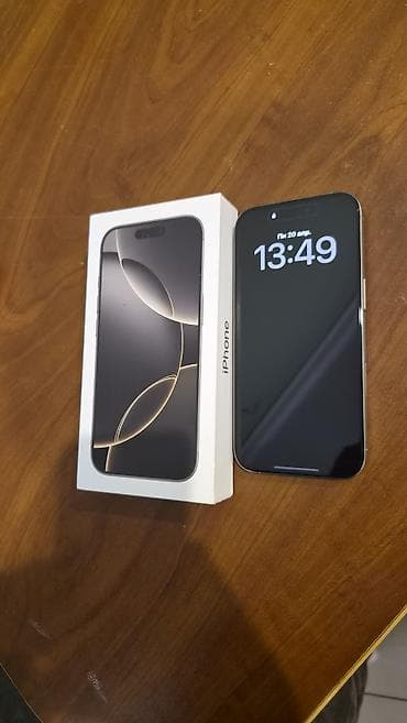 IPhone 16 Pro, 256 GB, Natural Titanium, Face ID