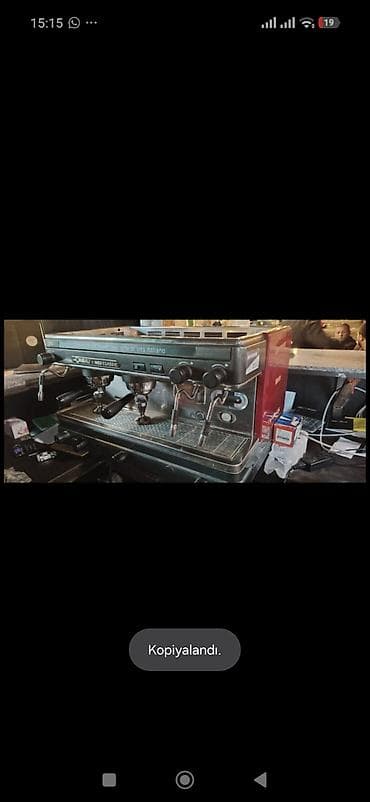 2 el döner bıçağı: 💫RR Espresso aparati CİMBALİ M 32 CLASSiC MANUAL tam profisonal — 1