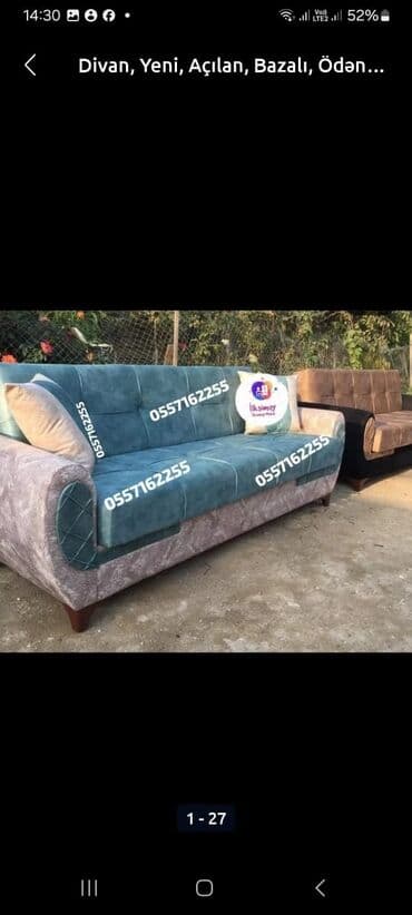 tamet qiymetleri: Divan, Yeni, Açılan, Bazalı, Nabuk, Şəhərdaxili pulsuz çatdırılma — 3